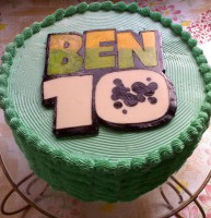 Bolo Confeitado decorado Ben 10